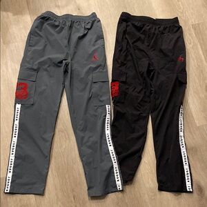 Air Jordan cargo windbreaker pants bundle of 2